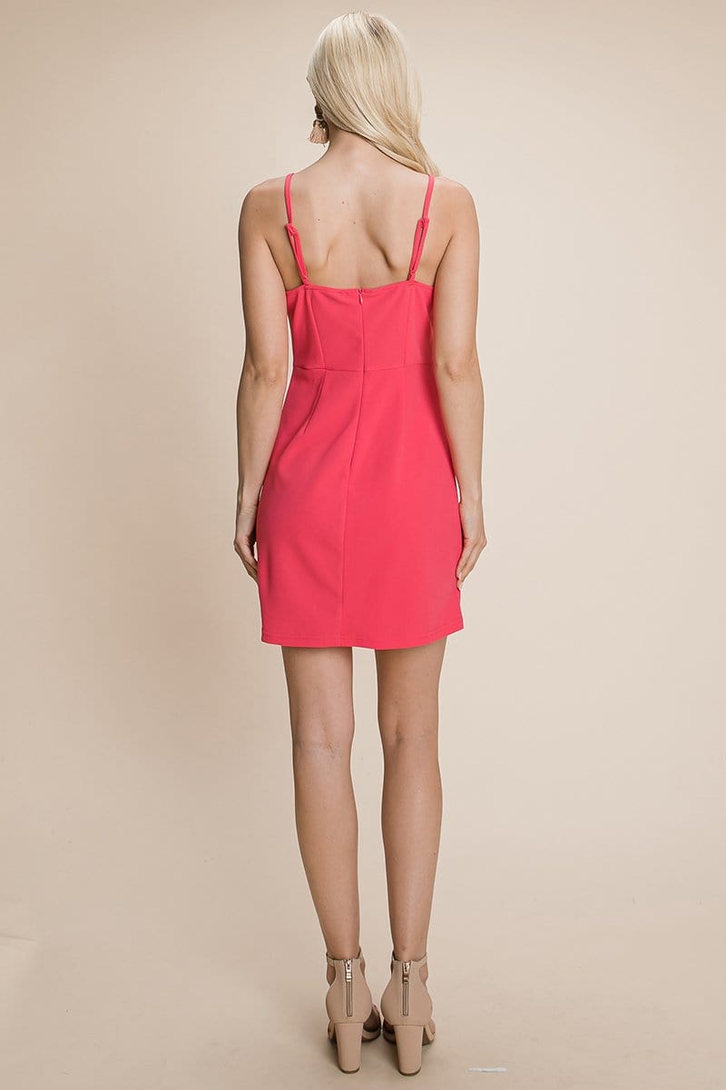Tie Knot Bust Mini Dress